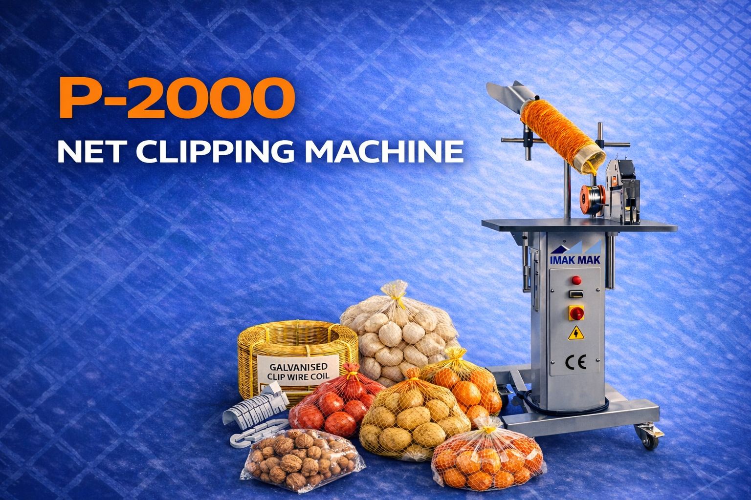 P-2000 File Klips Makinesi